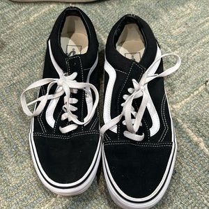 black vans sneakers